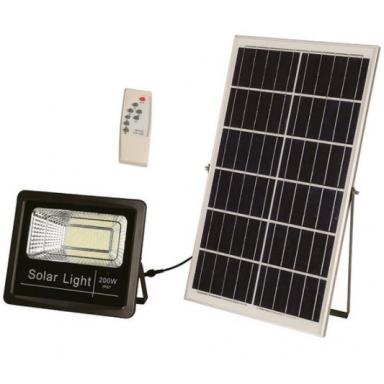 200w Reflector Solar Led Negro