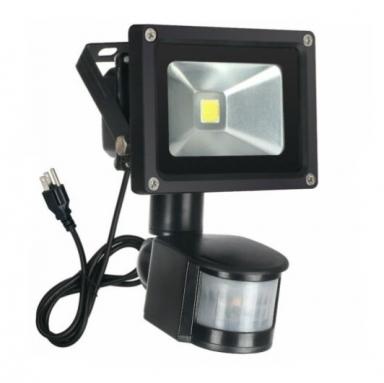 Flood Light 10w 6000k W/sensor