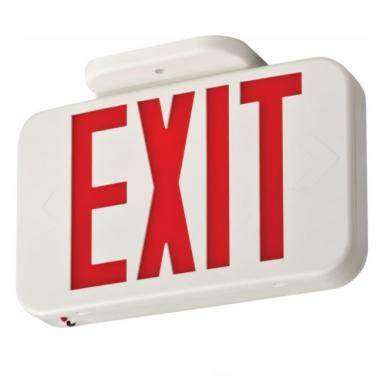 Exit Sign Led Wh 1w 1pk