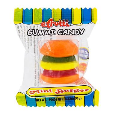 Mini Burguer Gummy Candy