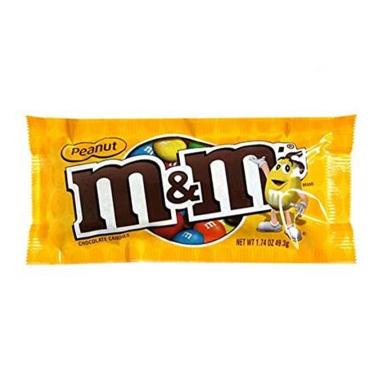 Candy M&m Peanut 1.74 Oz
