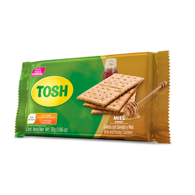 Tosh Miel 9.52oz Galleta