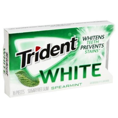 Chicle Trident White Spearmint