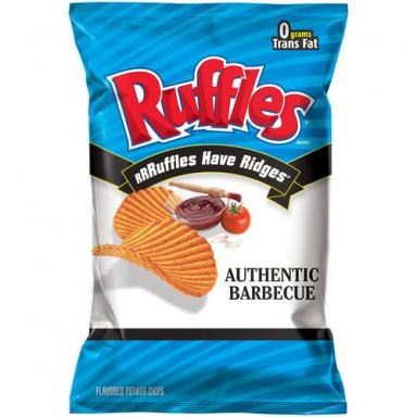 Ruffles Bbq Frito Lay 2.4oz