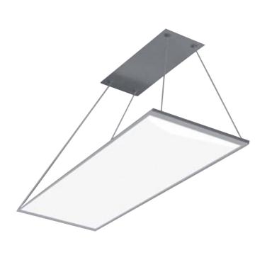 Base Techo Lampara 1x4 Panel Led