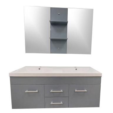 Vanity 48" Gris Pvc T9128g