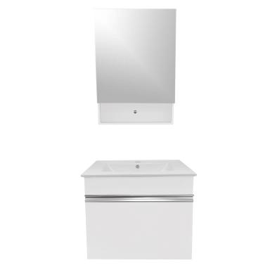 Vanity 24" Blanco Pvc Tm-59w