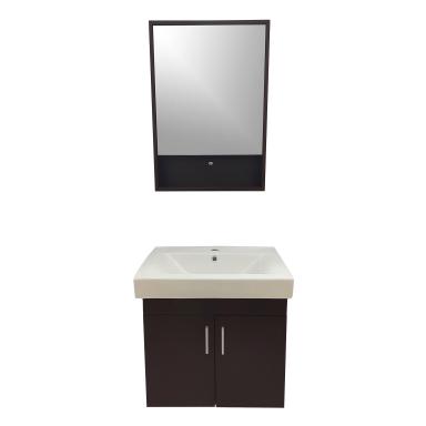 Vanity 24" D Brown Pvc Tm-6507db