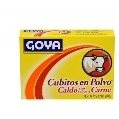 Cubitos De Carne 8pk Goya