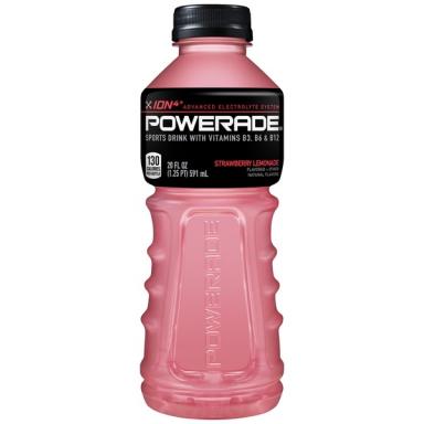 POWERADE STRAWBERRY LIMON 20oz