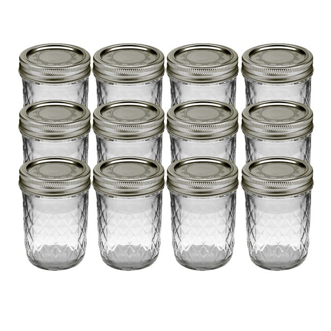 Mason Jar 8oz Bx/12