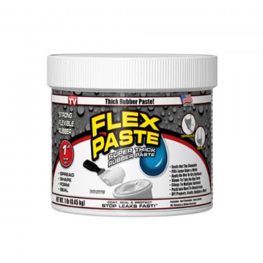 Flex Paste Rubbr Wht 1lb