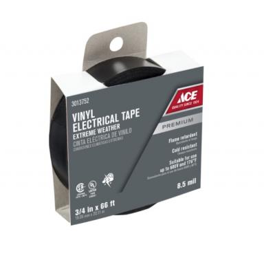 Tape Elec 3/4x66 Vinyl Negro Hd