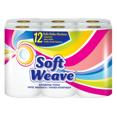 Rollo Papel Bano Soft Wave 12pk