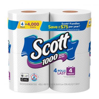 4rl Papel Bano Scott