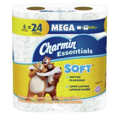 Charmin Soft Papel Bano 6pk