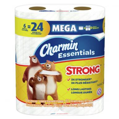 Charmin Strong Papel Bano 6pk