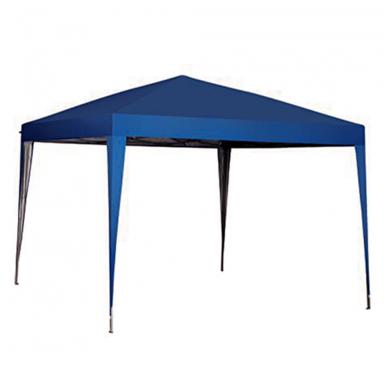 Carpa Pleg Alum Azul 10 X 10