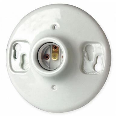 Roseta 4" Porcelana Leviton