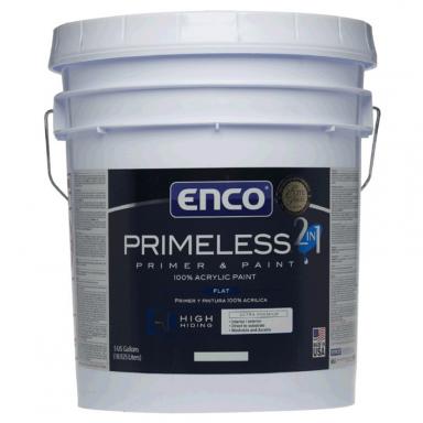 Pint. Primeless White Flat Enco