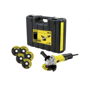Pulidora 4-1/2" 750w Stanley