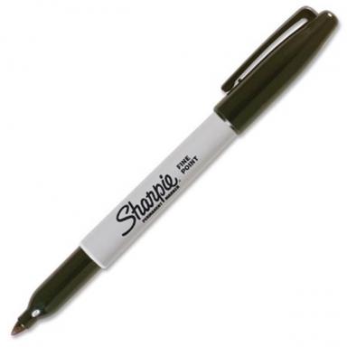 Sharpie Marker Fin Pt Blk