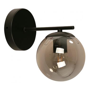 Lamp. Pared Negro 1l E27 40w