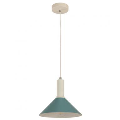 Lamp. Colgante Bl/azu 1l E27 40w