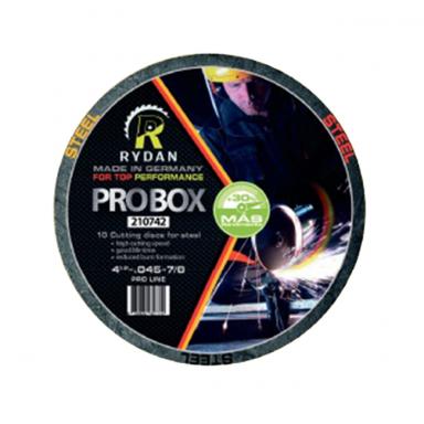 Disco 4-1/2" Rydan Probox C/m 10