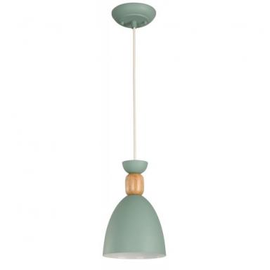 Lamp. Colgante Verde 1l E27 40w