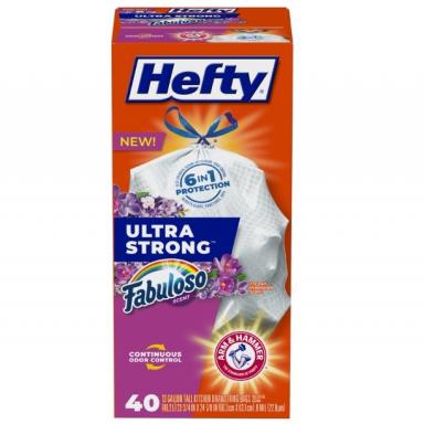 Bolsa Basura 13gl /40 Fab Hefty