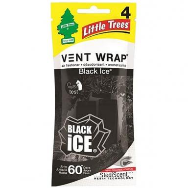 Vent Wrap Black Ice 4pk