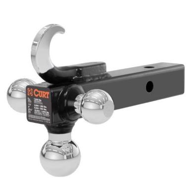 Tri-ball Mount Blk/slv