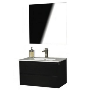 Set Vanity Pvc 24" 2d Wenge