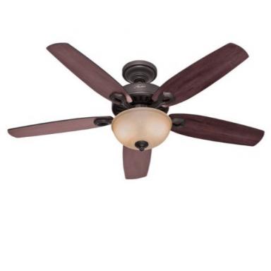 Ceiling Fan 1 Lgt Bz 52"