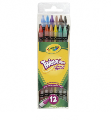 Color Pencil Asst 12pk Crayola