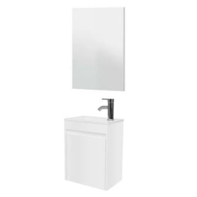 Set Vanity Blanco Pvc 18" Bv1002