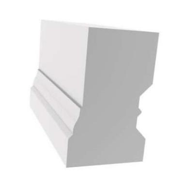 Moldura Pvc Wht 1-1/4"x2"x 8'