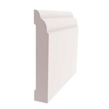 Moldura Pvc Wht 3-1/4"x8'