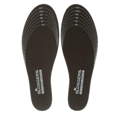 Sloggers Insoles Unisex Black