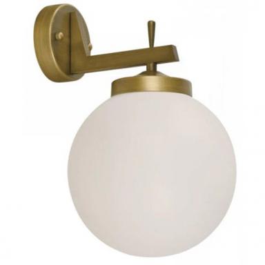 Lamp. Ext. Pared Dorado 1l E27