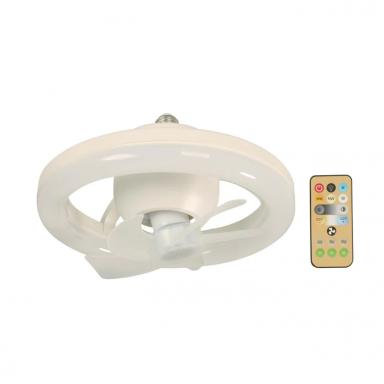 Mini Abanico Led Rosca 10" Bl