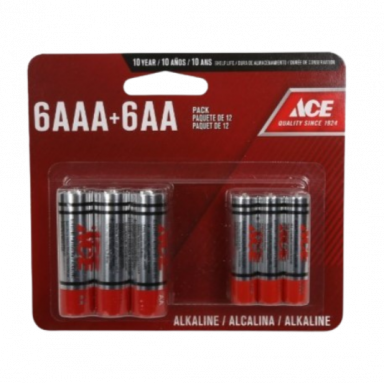 Bateria Ace 6pcs Aa Y 6pcs Aaa
