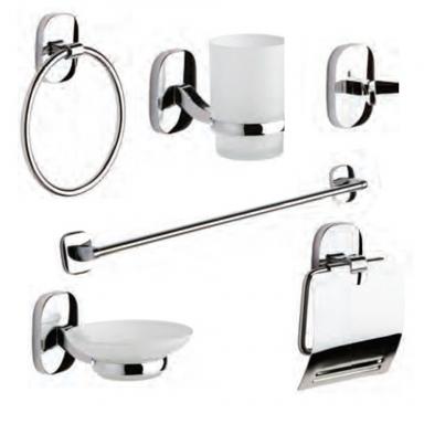 Set Bano Damiani 6pc Cromo Fws