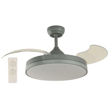 Abanico Techo Led 42" Gris