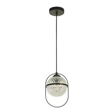 Lamp. Techo Negra 1l 10w E27