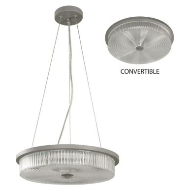 Lamp. Led Techo 26w Gris