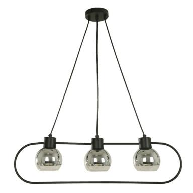 Lamp. Techo Negra 3l 40w E27