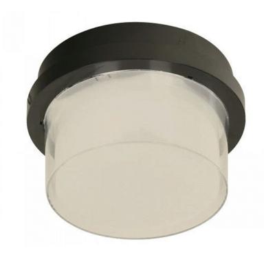 Lamp. Led Techo 15w Ext. Negra