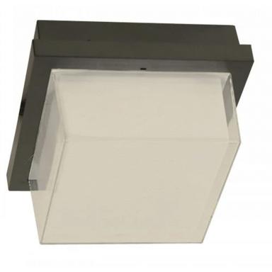 Lamp. Led Techo 15w Ext. Negra